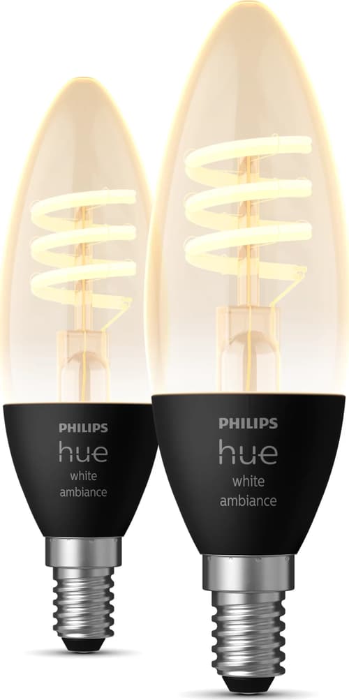 Philips Kerte - E14 Pærer - 2-pak