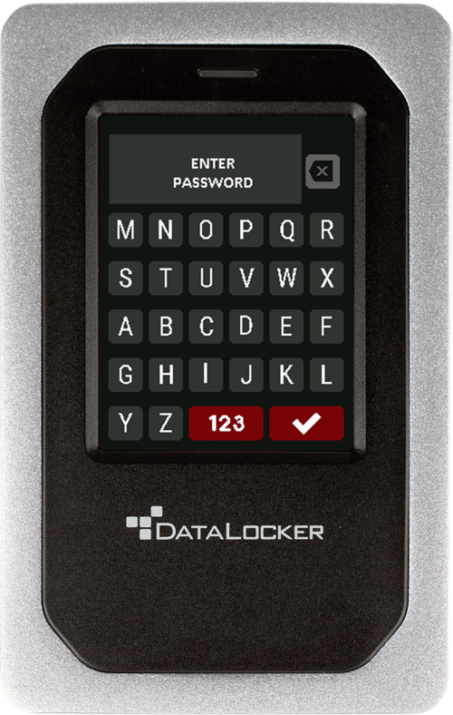 Datalocker Dl4 2tb Essd Usb-c Alumiini, Musta
