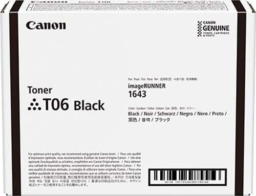 Canon Toner Svart T06 20,5k - X1643p