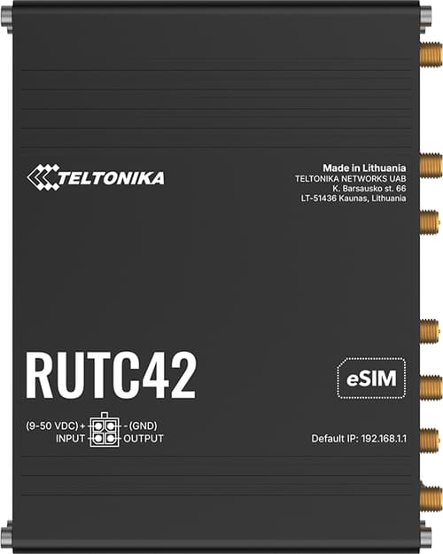 Teltonika Rutc42 4g Edge Dual Modem Router