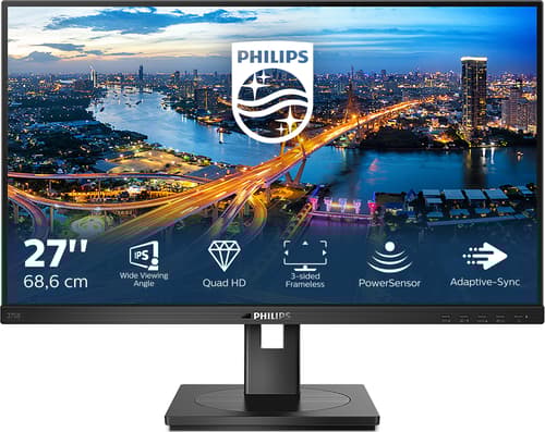 Philips B Line 275B1/00 LED display 68,6 cm (27) 2560 x 1440 pixel 2K Ultra HD LCD Sort