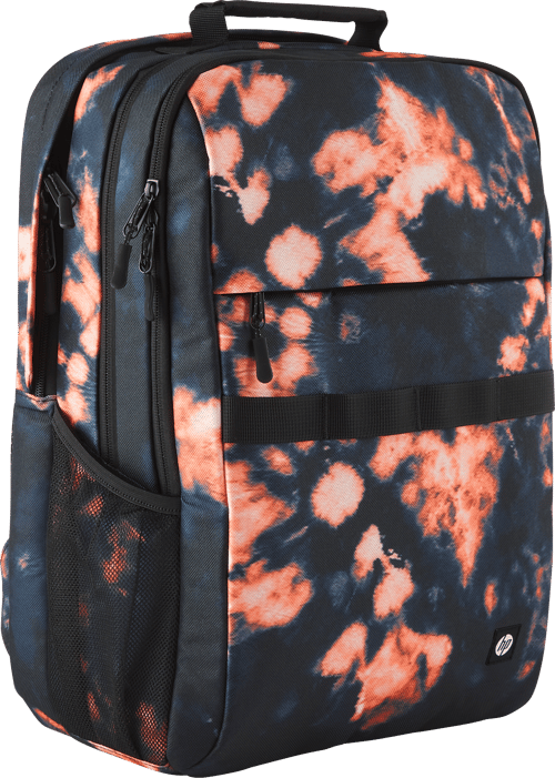 Hp Campus Xl Tie Dye -reppu 16.1" 16.1" Polyesteri, Solumuovi Musta Musta
