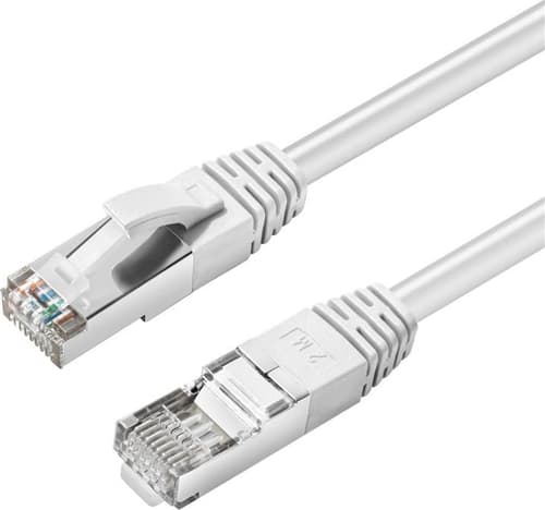 Microconnect Netværkskabel Rj-45 Cat 6a 1m. Hvid billede