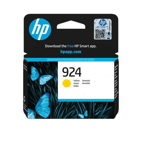 Hp Ink Yellow 924 - Officejet Pro 8132e billede