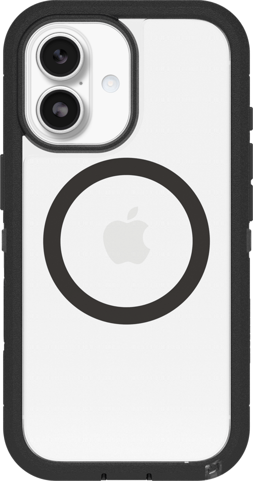 Otterbox Defender Pro Xt Sort, Transparent billede