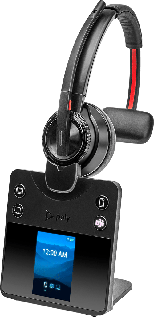 Hp Poly Savi 8410 Mono Musta