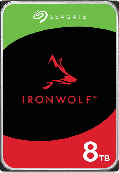 Seagate Ironwolf 8tb 3.5 tommer 5400r/min Sata 6.0 Gbit/s Hdd