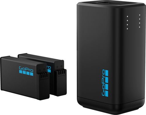 Gopro Max2 Dual Battery Charger + 2 Enduro Batteries billede