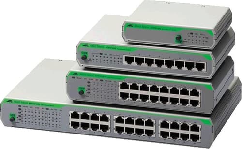 Allied Telesis At-fs710/8-50 Hallitsematon Fast Ethernet (10/100) Harmaa