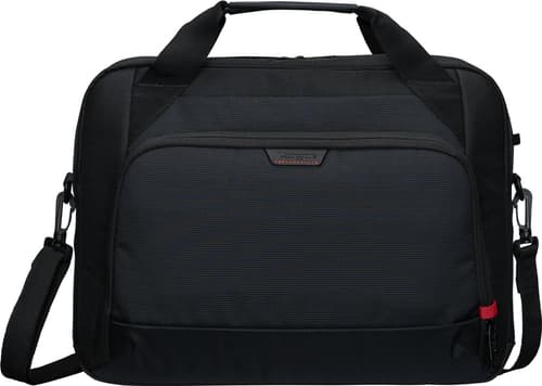 Targus 15-16 tommer Classic Briefcase Ecosmart 16 tommer Polyester, Polyethylenterephthalatfolie (pet) Rød, Sort
