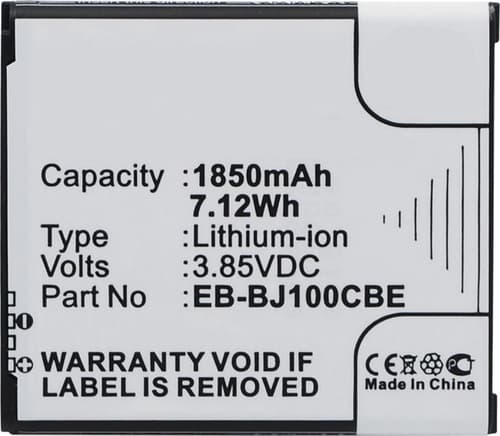 Coreparts Akku Li-ion 1850 Mah 7 Wh Malleihin Samsung Galaxy J1, J1 Duos