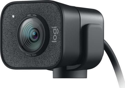 Logitech® | StreamCam - Webkamera - farve - 1920 x 1080 - 1080p - audio - USB-C 3.1 Gen 1 - MJPEG, YUY2 - GRAPHITE (Grå)