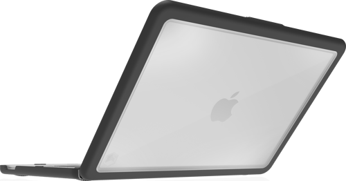 Stm Dux Ultra (macbook Neo) Termoplastinen Polyuretaani (tpu), Polykarbonaatti (pc) Musta