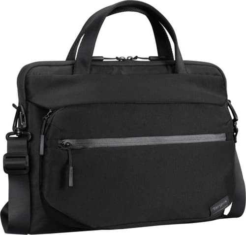 Targus Work+ 3-in-1 Tech Brief 14 tommer Polyester, Polyethylenterephthalatfolie (pet), Stof Sort