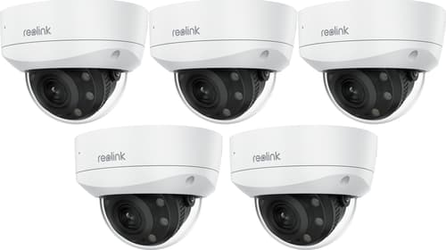 Reolink Rlc-843a 8 Mp Ai Poe Dome Ik10-kamera 5-pack