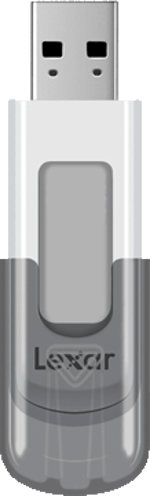Lexar Jumpdrive V100 64gb Usb-a Harmaa, Valkoinen