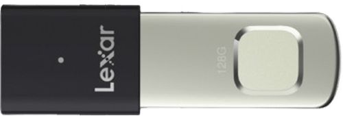 Lexar Jumpdrive Fingerprint F35pro 128gb Usb-a Musta, Hopea