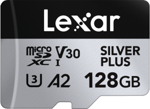 Lexar High Performance Silver Plus 128gb Microsdxc Uhs-i billede