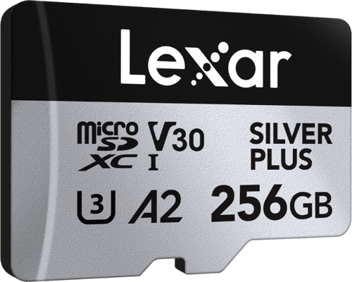 Lexar High Performance Silver Plus 256gb Microsdxc Uhs-i billede