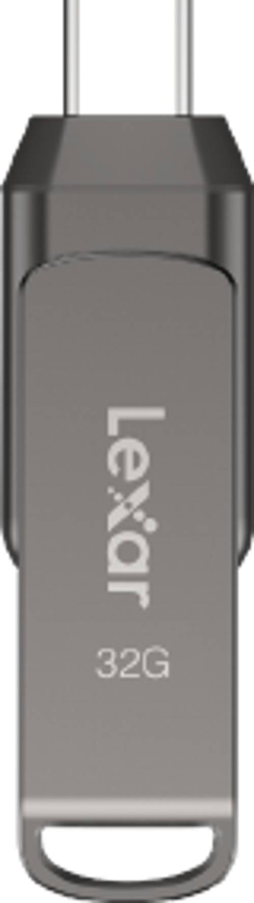 Lexar Jumpdrive Dual Drive D400 32gb Usb-c Harmaa