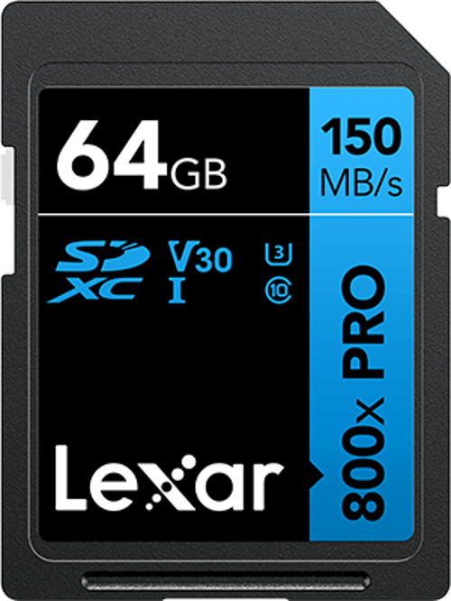 Lexar Professional 800x Pro 64gb Sdxc Uhs-i billede
