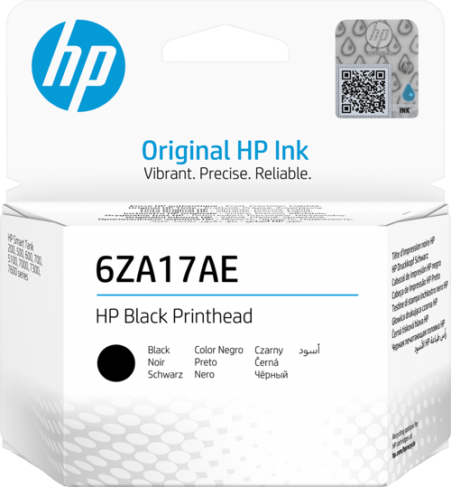 HP - Sort - printhoved - for Smart Tank 51X, 67X, 70XX, 72X, 73XX, 75X, 76XX, 790  Smart Tank Plus 55X