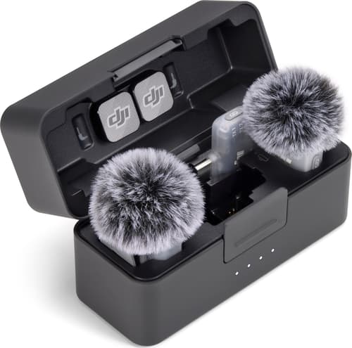 Dji Mic Mini 2 Trådløs Mikrofon Med 2 Tx Og 1 Mobil Rx