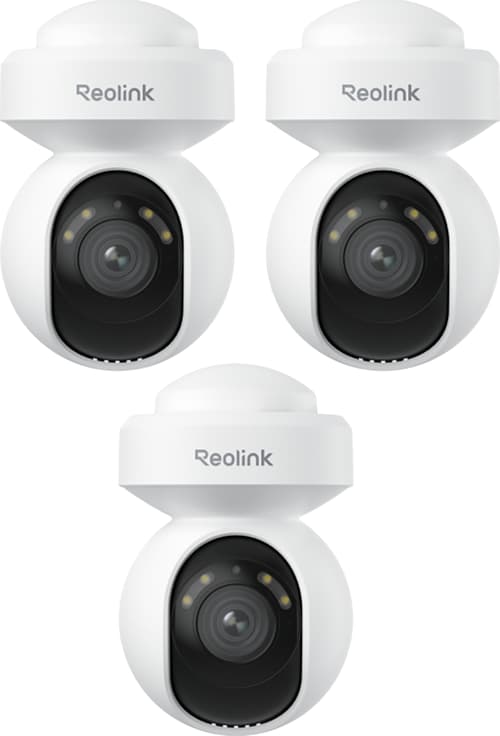 Reolink E1 Outdoor 8mp Ptz Poe Camera 3-pack