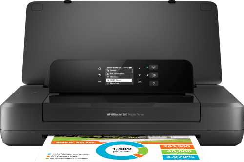 Hp Officejet 200 Mobile Printer