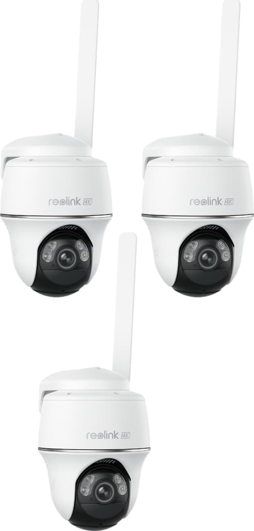 Reolink Go Series G440 4k 8mp 4g Lte 3-pack