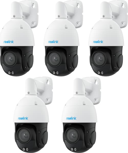 Reolink P850 Smart 4k Ptz Poe Camera 5-pack