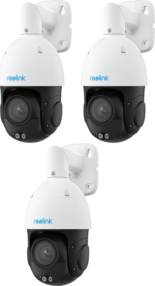 Reolink P850 Smart 4k Ptz Poe Camera 3-pack