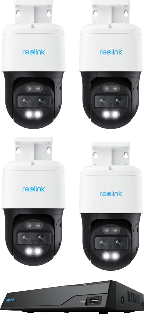 Reolink Trackmix P760 8mp Ptz Poe 4-pack + Nvs8 Poe Nvr