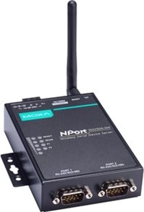 Moxa Nport W2250a-w4-eu Päätepalvelin Rs-232/422/485