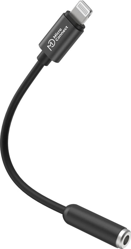 Microconnect Premium Lightning Till 3,5 Mm Jack Adapterkabel Mfi Lightning 3,5mm billede