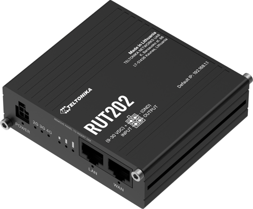 Teltonika Rut202 Industrial Lte Dual-sim Router