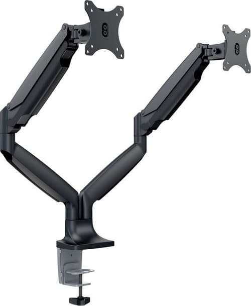 Multibrackets M Deskmount Gas Spring Dual 15"-27" Svart