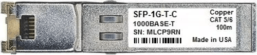 Juniper Networks Sfp-1g-t-c Rj-45 Connector Sfp Transceiver