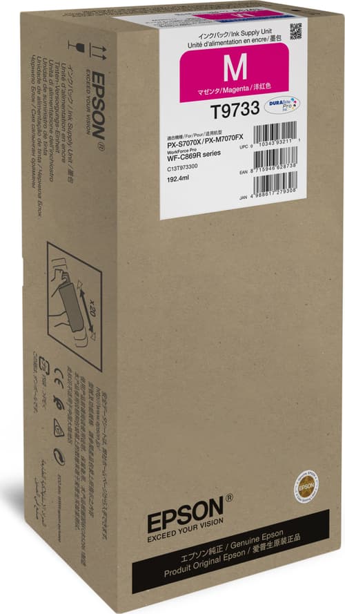 Epson Blæk Magenta Xl 22k - Wf-c869r billede