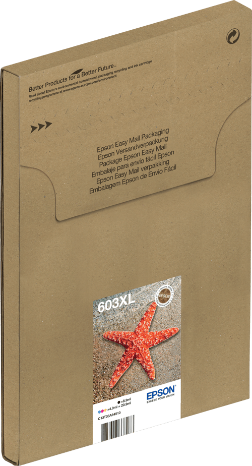 Epson Muste Monipakkaus 4-color 603xl Easy Mail Packaging