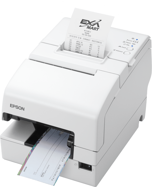 Epson Tm-h6000v Usb/rs232/lan Cutter White