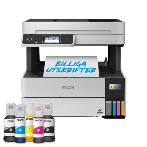 Epson Ecotank Et-5170 - All-in-one Printer Med Wifi Og Lcd-skærm - 17 Spm