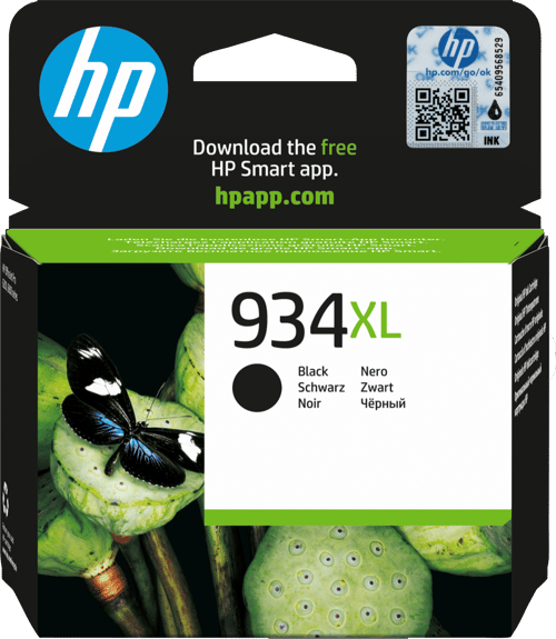 HP 934XL sort blækpatron - høj kapacitet (Original)