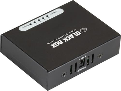 Black Box Lgb304ae Verkkokytkin Gigabit Ethernet (10/100/1000) Musta
