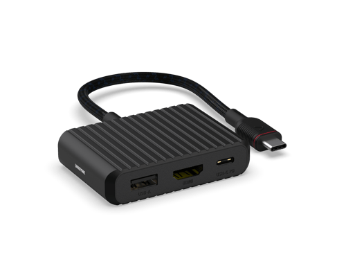 Unisynk 3 Ports Usb-c Hub V2 Usb-c 3.2 Gen 2 (3.1 Gen 2) billede