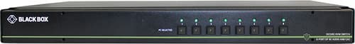 Black Box Ss8p-sh-dp-ucac Kvm-kytkin Musta
