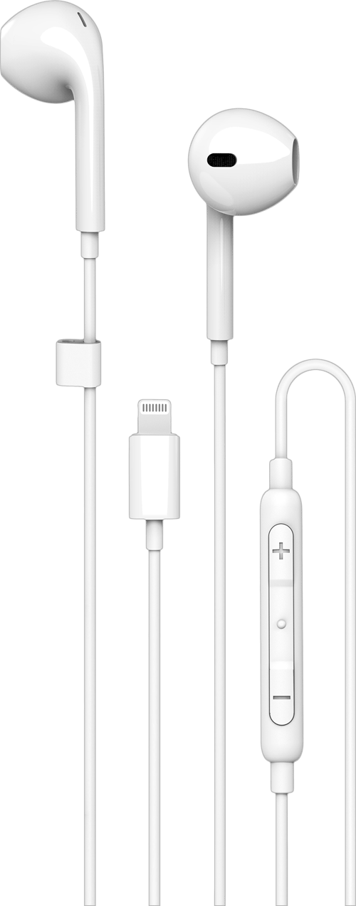 Unisynk In-ear Headphones With Lightning Valkoinen