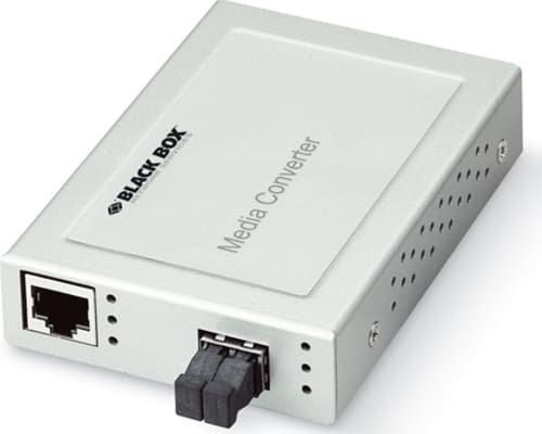 Black Box Ultra Compact Fast Ethernet Media Converter Singlemode Fiber