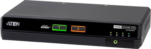 Aten Turvallinen 2-porttinen Dual Head 5k Kvm-kytkin