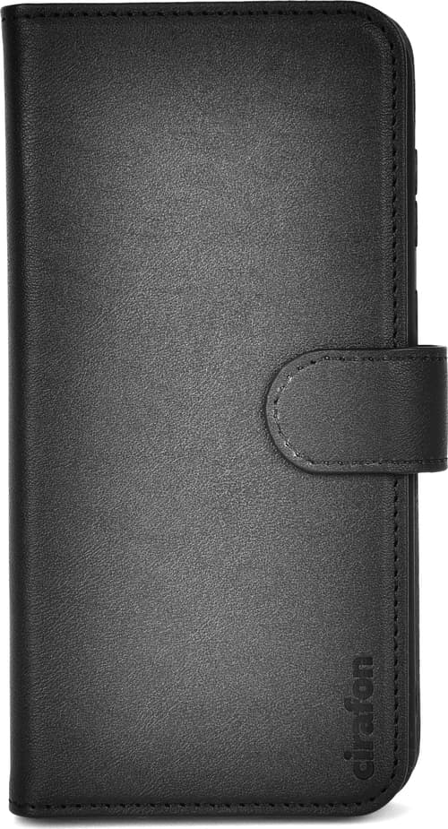Cirafon Recycled Pu Leather Wallet Case For Mobile Phone Samsung Galaxy A57 Musta